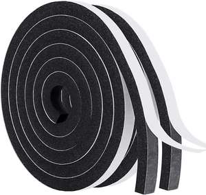 Thick Foam Tape, Weather Stripping for Windows and Doors Adhesive Sound Proof Cl - Picture 1 of 6