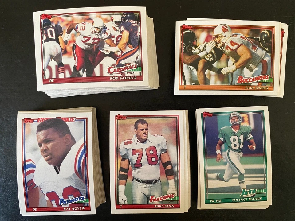 Finish Your Set 1991 Topps Football #460- 660 Buy 2 Get 1 free Combine Shipping - Image 1 of 1