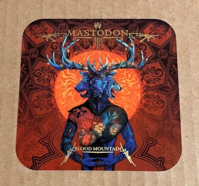 Mastodon - Blood Mountain RARE promo sticker '06 - Image 1 of 2