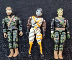 Vintage Gi Joe KO/Lanard - 3 figurine - 1986, 1986 e 1990 - Foto 1 di 12