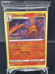 Pokemon SEALED Charizard SWSH066 SWSH Vivid Voltage Prerelease Promo Pack - Picture 1 of 1