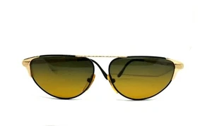 Vintage Italy 90s VO 3098-S Jazz 1 Metal Gold Sunglasses Men Women - Picture 1 of 5