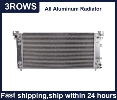 3ROW Radiator 2014-2018 Chevrolet Silverado 1500 2015-18 GMC Yukon XL 5.3L 6.2L - Image 1 of 4