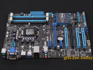 Placa madre original ASUS P8B75-V Intel B75 LGA 1155/zócalo H2 DDR3 - Imagen 1 de 5