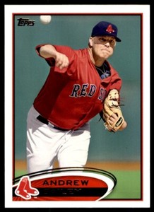 2012 TOPPS #539 ANDREW BAILEY BOSTON RED SOX