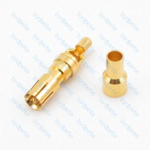 DB male Pin D-SUB DSUB Signal Connector crimp for RG174 RG316 Coax cable 50ohm - Picture 1 of 4