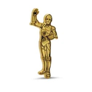 Moneda de plata dorada Niue Star Wars Droids C-3PO 2025 1 OZ - Imagen 1 de 4