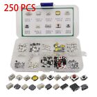 Compact and Reliable Tactile Switch Kit with 250PCS Micro Momentary Tact SMD