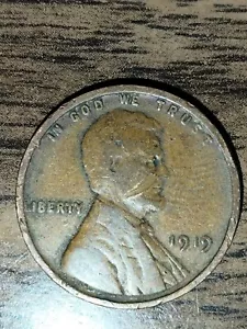 1919 Lincoln Weizenpenny - Bild 1 von 2