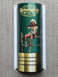 WOW!Curved  Remington Shotgun Shells 3D Sign Cartridges Ammunition Hunting - Picture 1 of 7