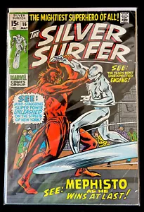 Cómics de Silver Surfer #16 - Mephisto Marvel 1970 - Imagen 1 de 9