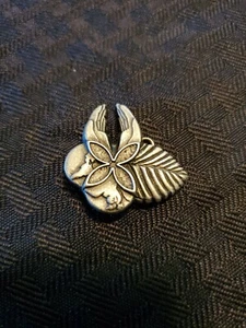Collar colgante/broche vintage de plata de ley 925 mano/manos auxiliares/collar - Imagen 1 de 4