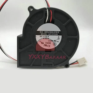For ADDA AD7512UB DC12V 0.52A 75*75*30mm Turbofan Cooling fan 3 wire~ - Afbeelding 1 van 2