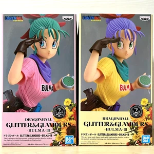 Dragon Ball Bulma III Figura 2 Tipos Set GLITTER & GLAMOURS BANPRESTO Japón - Imagen 1 de 8