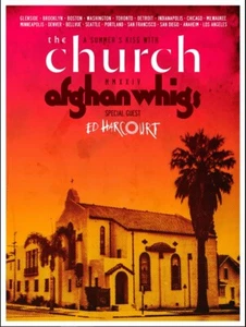 Poster vintage 2014 - THE CHURCH & THE AFGHAN WHIGS SUMMER TOUR 2024 Poster - Picture 1 of 8