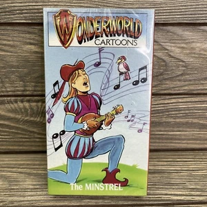 Vintage 90’s Animated Classic Story Minstrel Wonderland Cartoon | VHS 1990 | NEW - Picture 1 of 7