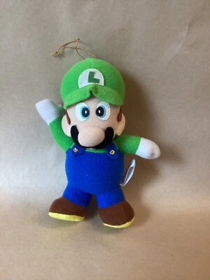Luigi Peluche Mario Wario Takara Nintendo Juguete Figura Super Mario Bros De Colección Raro Foto 1 de 4