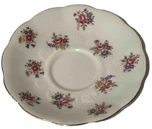 Vintage Royal Albert Bone China•England•Pink Roses•Saucer - Picture 1 of 2