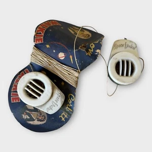 SPACE PATROL TV SHOW SPACE A PHONES OFFICIAL WALKIE TALKIE 1952 Tom Corbett Rare - Bild 1 von 6