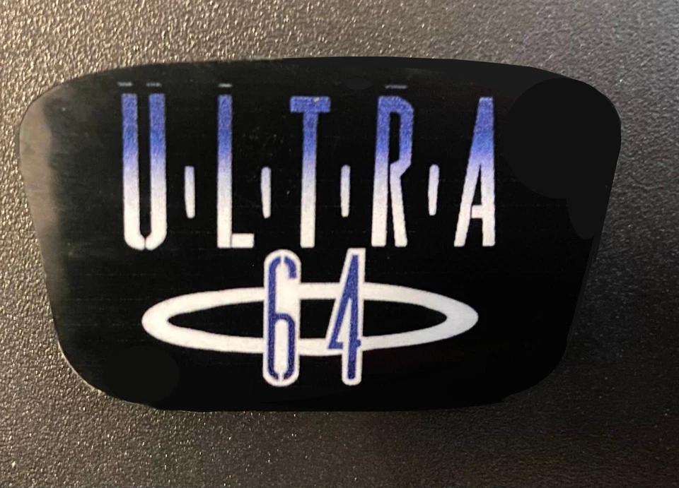 Consola Nintendo 64 N64 Personalizada Logo Joya Emblema Acrílico Ultra64 Foto 1 de 1