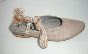 OTBT Frolick Zinc Mint Sandals Shoes 6 Strappy Slingback Lace-up Ankle New - Picture 1 of 3