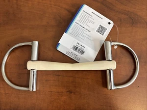 NOWOŚĆ Herm Sprenger Duo D-ring Mullen Wędzidło do wędzideł 4 3/4 ", 120mm, 16 mm - Zdjęcie 1 z 2