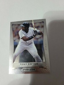 2012 Panini Prizm Baseball Card Tony Gwynn #140