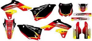 5322 MOTOCROSS GRAPHICS DECALS STICKERS FOR KAWASAKI KXF 250 KX250F 2013-2016 - Foto 1 di 1