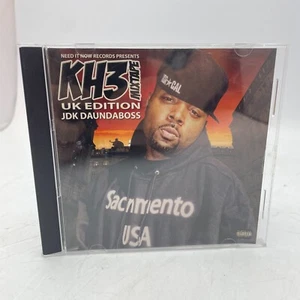 JDK DaUndaBoss KH3 Mixtape CDr Album US Press VG+/VG+ Sacramento Hip Hop - Picture 1 of 3
