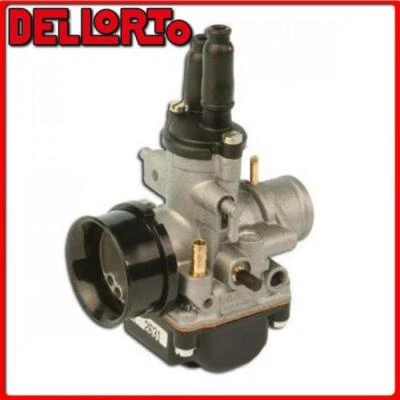 DELLORTO CARBURATORI 02686X CARBURATORE DELLORTO PHBG 19 BS 2T ARIA MANUALE CON DEPRESSORE UNIVERSALE