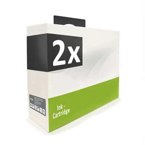 2x Cartucho NEGRO para Philips Faxjet 330 IPF-365 365 335 IPF-355 IPF-375-SMS - Imagen 1 de 2