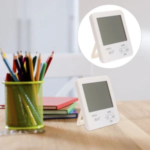 2pcs Digital Hygrothermograph Thermometer Hygrometer with No Battery (White) - Picture 1 of 11