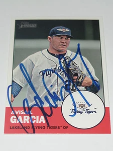 AVISAIL GARCIA SIGNED AUTO'D 2012 TOPPS HERITAGE CARD #118 CHICAGO WHITE SOX - Picture 1 of 1