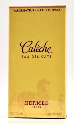 ❤️HERMES CALECHE EAU DELICATE 1,7oz 50ml.,sehr schwer zu finden,eingestellt! - Bild 1 von 4