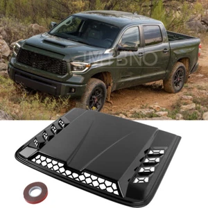 Gloss Black Air Flow Intake Hood Scoop Bonnet Vent Cover Decor For Toyota Tundra - Bild 1 von 15