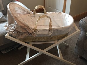 mamas and papas moses basket cloud