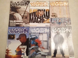 6x Backspin Magazin um 2002 Hip Hop Graffiti Breakdance Rap Backjumps - Bild 1 von 1