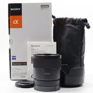 SONY ZEISS Sonnar E 24 mm F/1,8 ZA T* SEL24F18Z [Excelente como nuevo] #3213J - Imagen 1 de 13