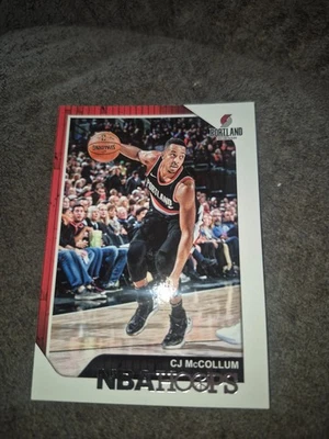 2018-2019 panini hoops basketball c.j. mccollum no 178 - Image 1 of 2