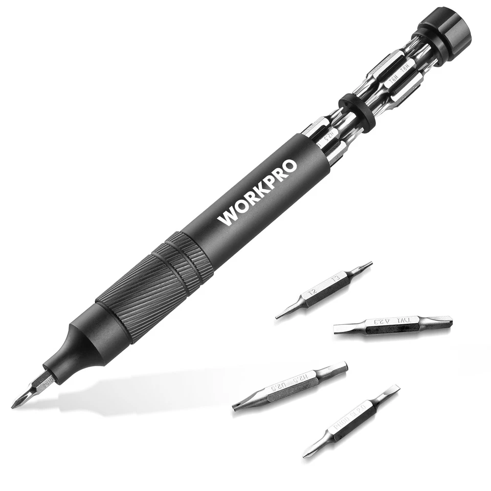 WORKPRO 24-in-1 Mini Precision Screwdriver Sets Magnetic S2 Steel Multi Bit Sets - Image 1 of 4