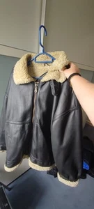 Kunstlederjacke mit Innenfell Größe XXL - Bild 1 von 4