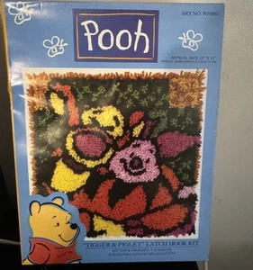 Disney Pooh Tigger & Ferkel Riegel Haken Kit Neu #WP0007 13 x 13" - Bild 1 von 6