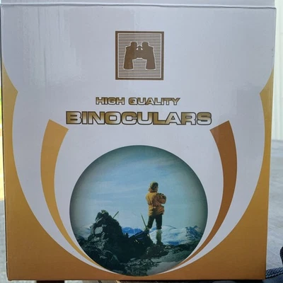 168m bis 2000m 20x50 HochleistungsFernglas Schwarz mit Umhängetasche - Bild 1 von 4