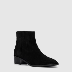 Botas al tobillo Aquatalia para mujer Reeta negras impermeables gamuza cuero talla 8 - Imagen 1 de 16