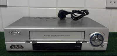 Daewoo VHS player video Cassette Recorder LCD Display 6-Head Nicam  - Image 1 of 4
