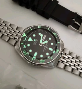 Seiko SKX007J1 Automatic Original 7S26 Modded Custom Scuba Diver's 200m Sapphire - Bild 1 von 9