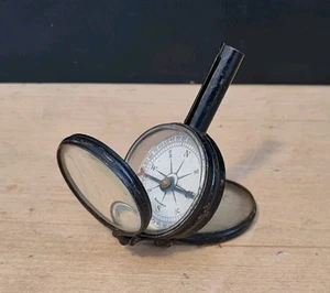 ANTIQUE MAGNIFYING COMPASS WWI ERA - Picture 1 of 15