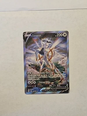Arceus V (Alternate Full Art) 166/172 Swsh09: Brilliant Stars Holo NM - Image 1 of 2