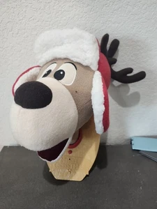 Plush Ronnie the Reindeer Hallmark Motion-Activated Singing Talking Deer Head  - Picture 1 of 4