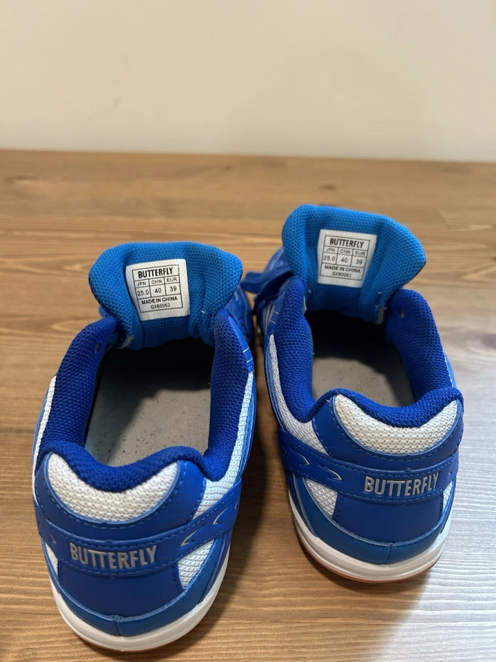 Zapatos de tenis de mesa Butterfly Lezoline REISS para hombre azules Foto 1 de 4